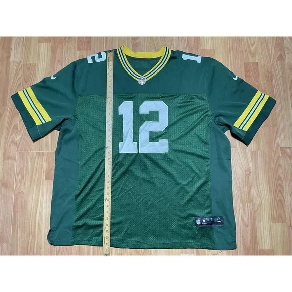 Aaron Rodgers Green Bay Packers NFL Jersey Nike On Field Stitched Size 60 - Picture 2 of 12